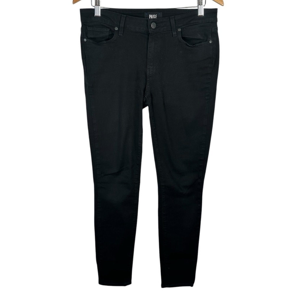 Paige Verdugo Ultra Skinny Black Jeans Women’s Size 30 SkinnyFit Stylecore Denim